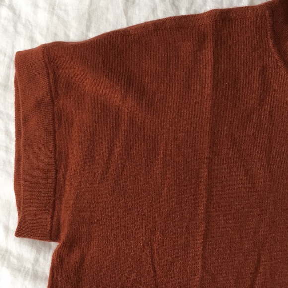 J.Crew Cashmere Short Sleeved Pullover Hoodie - Picture 3 of 7